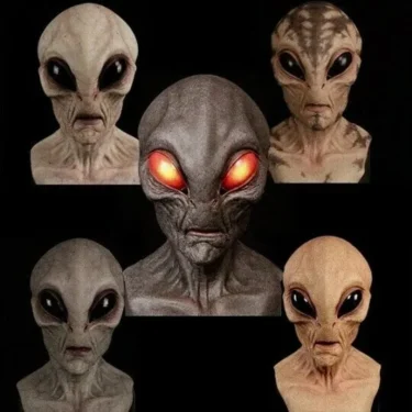 Masque Alien Réaliste – Spécial Halloween
