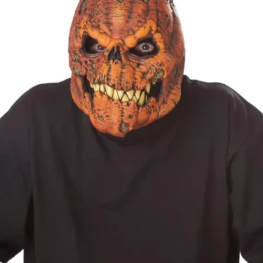 Dernier Jour -50%🔥 | Le Masque Citrouille " Dark Harvest " à Mâchoire Mobile