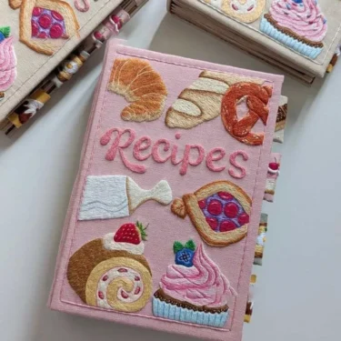 L'Héritage : Carnet de Recettes Brodé — Ton Journal Culinaire